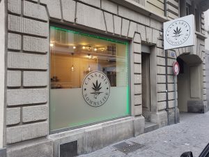 cannabis-sommelier-finest-swiss-weed-flowers-cbd-oils-extracts-zurich-entrance-day